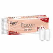 C&S 洁柔 粉Face 卷纸 4层70g*10卷
