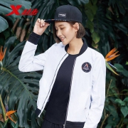 百亿补贴：特步女子 棒球 圆领 外套