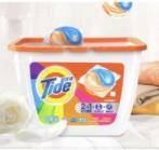 百亿补贴： Tide 汰渍 护色防串色洗衣凝珠 19颗