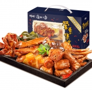 9日0点：百草味 卤味大礼包
