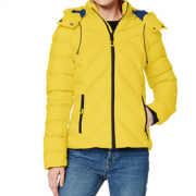 保暖舒适！Superdry 极度干燥 CNY Chevron 女士连帽羽绒服夹克  直邮含税到手￥312.87