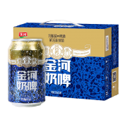 金河 乳酸菌奶啤饮料300ml*6罐