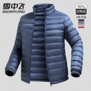 2020年新款！雪中飞 90%白鸭绒 男士轻薄羽绒服 多色