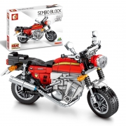 森宝积木 科技机械系列 CB750摩托 282颗粒