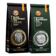 虎标 黑苦荞茶350g+苦荞茶350g 共700G *3件