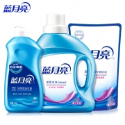 百亿补贴： 蓝月亮 洗衣液 1kg/瓶+500g/瓶+500g/袋 共4斤