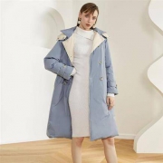 范思蓝恩 Z95065 2女士连帽加厚棉服