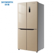 Skyworth 创维 BCD-405WXY 十字风冷 双开门冰箱 405升