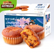 16日0点：三只松鼠 桂圆红枣蛋糕 500g