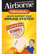 Schiff 旭福 Airborne 柑橘味 复合维生素C咀嚼片96粒 到手￥61.13