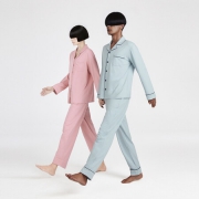 99大促：DAPU 大朴 AE3F12204 精梳棉情侣家居服套装 158.1元包邮（需用券）