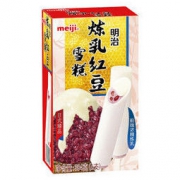 明治（meiji）炼乳红豆雪糕 64g*6 彩盒 冰淇淋 *5件