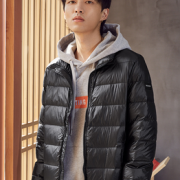 轻薄保暖！GXG  男款保暖防风羽绒服 多色