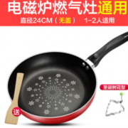 不沾锅！ Midea 美的 平底不粘锅 24cm 29元包邮（需用券）