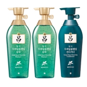 吕 绿吕 两洗一护 洗发水护发素套盒 500ml*3 *2件