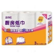 may flower 五月花 厨房用纸 120张*3卷*3件