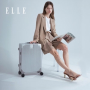 法国 Elle 铝框行李箱 20寸 适合1-5天短途旅行