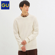 GU 极优 321632 男士圆领针织衫