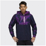 99大促： adidas 阿迪达斯 neo M SS GR WB FN6524 男装运动外套
