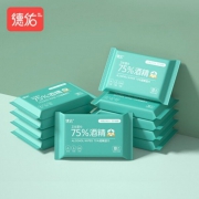 德佑75度酒精消毒湿巾100抽 券后￥19.9