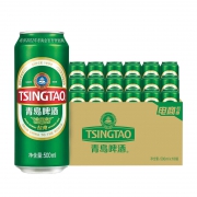 聚划算百亿补贴：青岛啤酒 经典啤酒 500ml*18听
