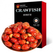 德炎 麻辣小龙虾虾尾 300g 30-50尾 *2件