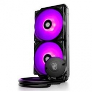 九州风神DEEPCOOL船长240RGB水元素版水冷散热器(一体式水冷/魔环双RGB风扇)