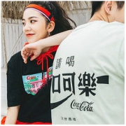 ANTA 安踏 可口可乐联名 95929749 男士短袖T恤