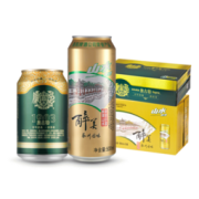 青岛啤酒 经典1903奥古特12度330ml*24听+山水啤酒500mL*12听 送青岛纯生330mL*6听