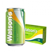 屈臣氏（Watsons）香草味苏打汽水 苏打水汽水饮料 330ml*24听
