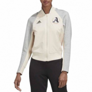 拼接设计！ADIDAS 阿迪达斯 EA0424 女子运动夹克