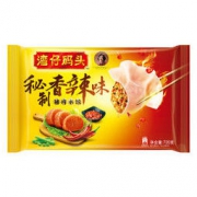 湾仔码头 秘制香辣味猪肉水饺 720g 36只 早餐 火锅食材 烧烤 饺子 *3件