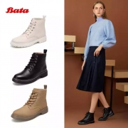 Bata  系带马丁靴