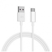 ZMI 紫米 USB Type-C 高配版数据线 5A快充 白色 1m