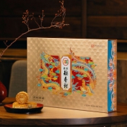 北京稻香村 京秋颂福月饼礼盒 760g*2件