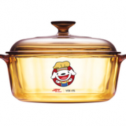 易清洗不易裂！VISIONS 康宁 晶彩透明锅 某东JOY联名款 2.25L 199元包邮