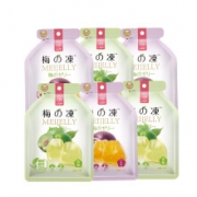 溜溜梅 梅冻120g*6袋 蒟蒻梅冻 果冻布丁 青梅冻120g*3+百香果冻120g*3