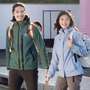 地球科学家 男 5K防水透湿 Polartec 200内胆 三合一冲锋衣