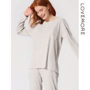 LOVEMORE  长袖长裤 家居服套装