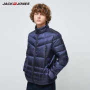 Jack Jones 杰克琼斯 219312517 防风拉链立领保暖羽绒服