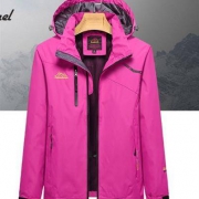 西域骆驼（VANCAMEL）冲锋衣 女士薄款登山外套