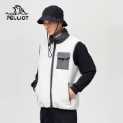 PELLIOT 伯希和 111031015 中性羊羔绒背心
