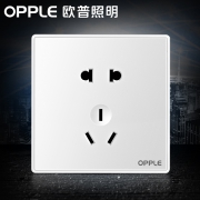 OPPLE 欧普照明 K05 正位五孔插座 3只装