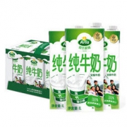 Arla 阿尔乐 全脂纯牛奶 1L*6盒 *4件