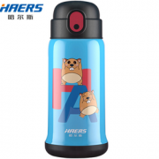 限地区！HAERS 哈尔斯 LX-600-40 316不锈钢儿童保温杯 600ml