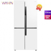 15日0点：WAHIN 华凌 BCD-446WSPH 十字对开门冰箱 446L 白色
