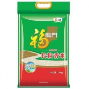 限地区：福临门 金典长粒香 东北大米 4kg*4件