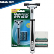 便宜好用！Gillette 吉列 威锋 手动剃须刀 1刀架+3刀头 9.9元