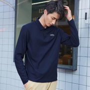 2020秋季新品 Camel 骆驼 男士简约纯色长袖Polo衫