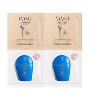 资生堂 新艳阳夏臻防护乳2ml*2+青春日和保湿乳霜1ml*2